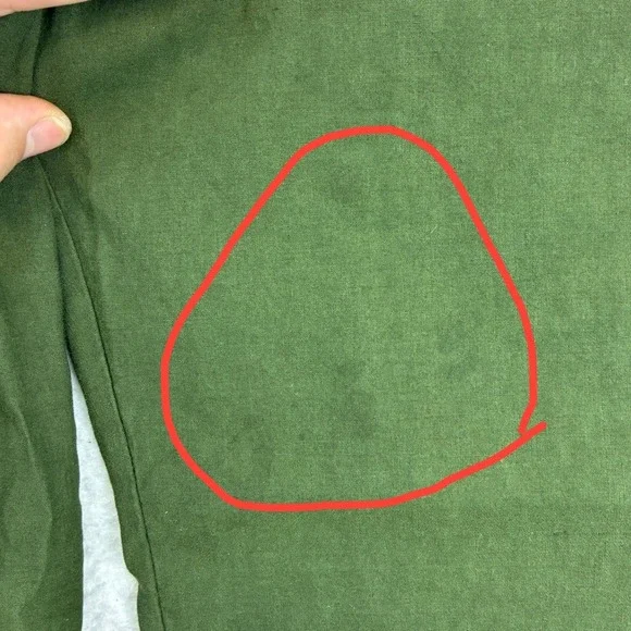 Maeve Colette Pants Women's 31 Green Linen Blend Crop Wide Leg Casual Chic - Picture 6 of 15